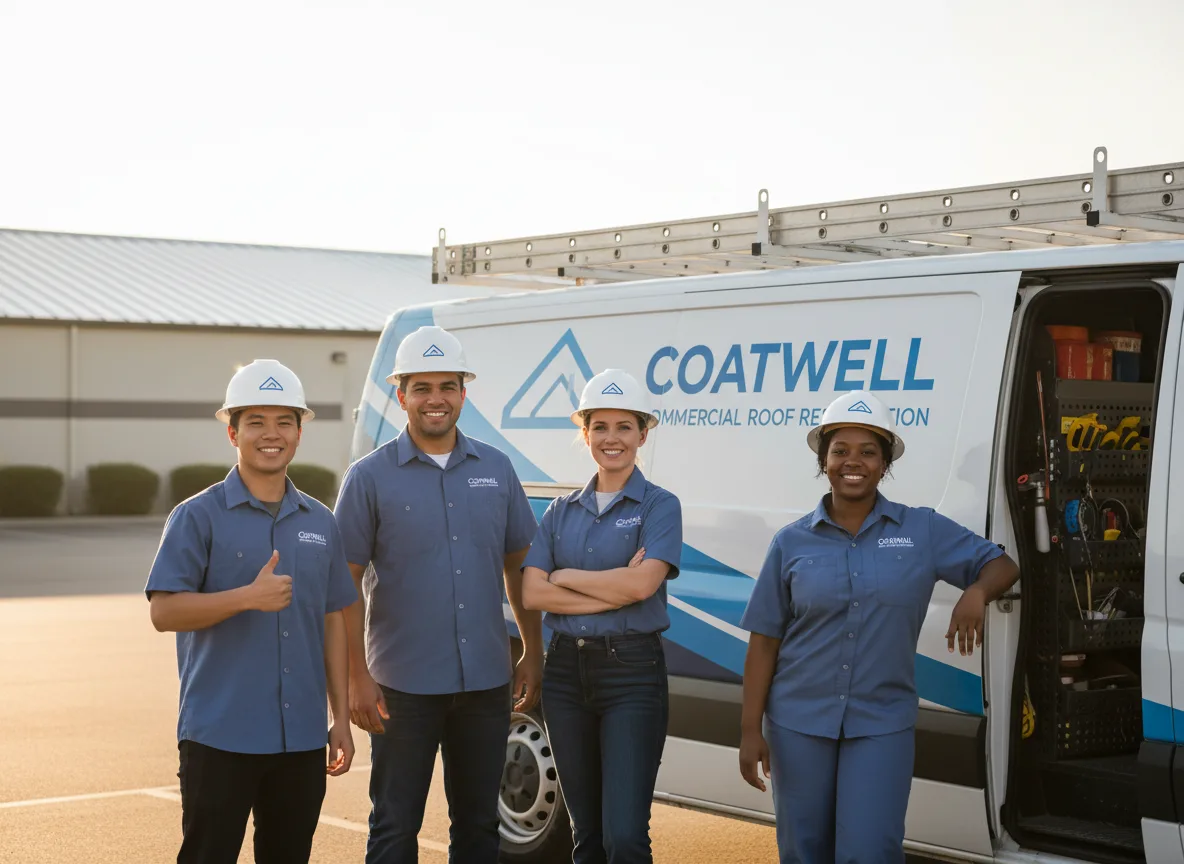 Commercial roof coating company in Belmont, WI